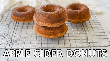 Apple Cider Donuts | Makes 4 donuts
