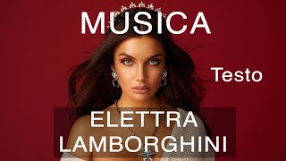 Elettra Lamborghini - Musica (Sanremo 2020 Testo) chords