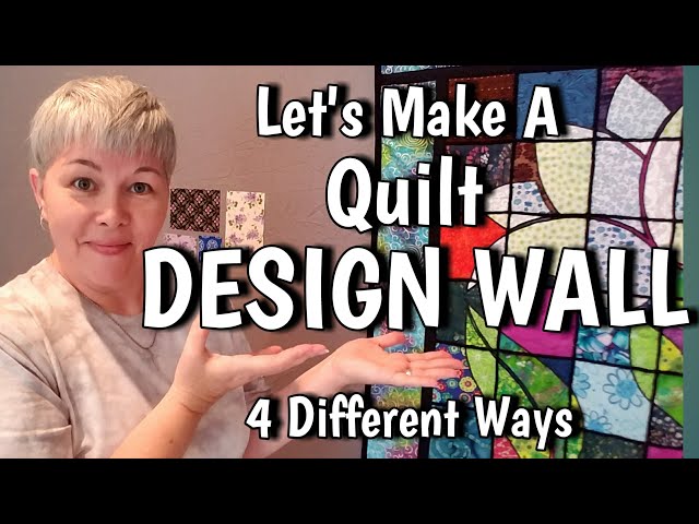 How to Make a Quilt Design Wall with Jenny and Ron from Missouri Star 