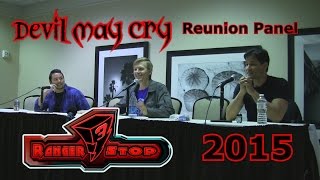 Devil May Cry Reunion Panel  RangerStop 2015  Reuben Langdon, Johnny Yong Bosch, & Dan Southworth