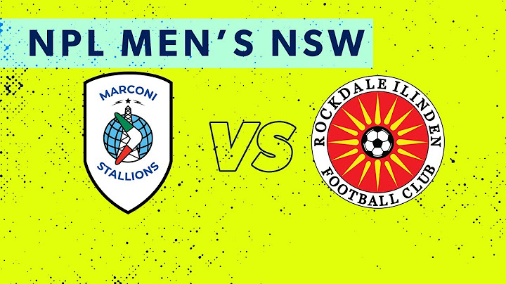 NPL Men's NSW Round 18: Marconi Stallions FC v Rockdale Ilinden FC