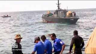 Elephant out for a swim gets emergency rescue at sea