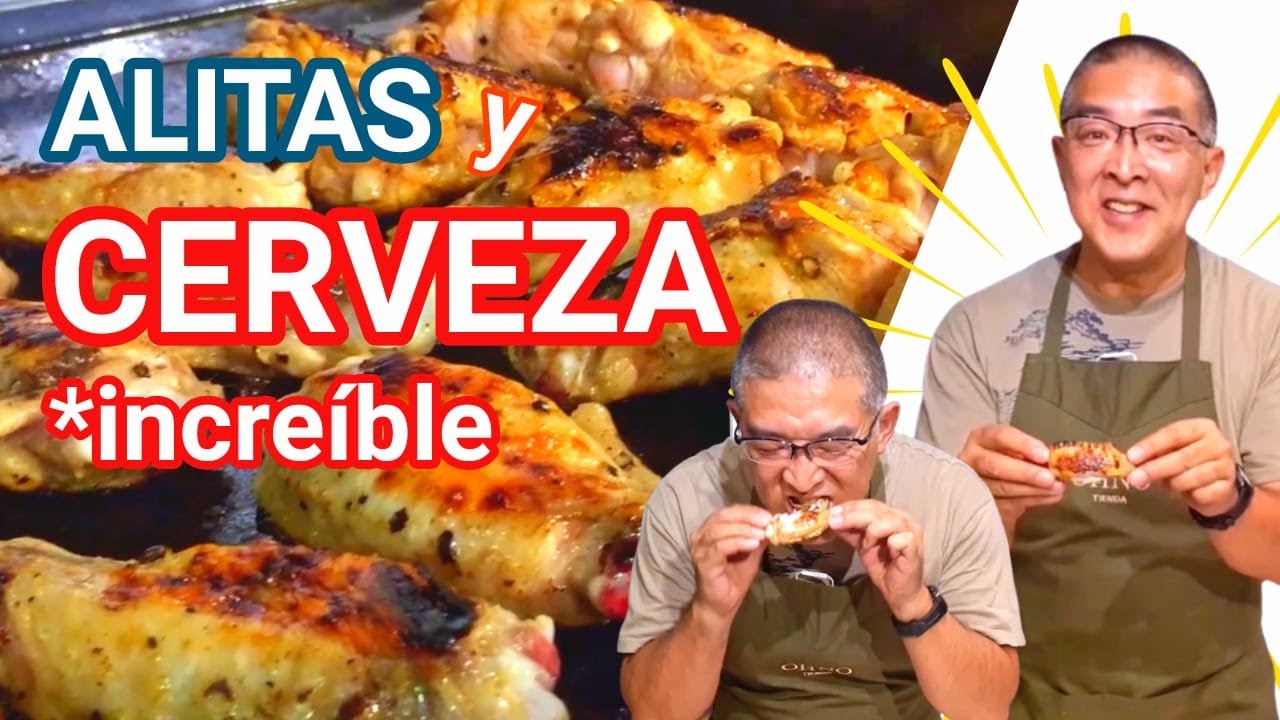 Alitas de Pollo con Cerveza 🍗🌟 | OHNO KITCHEN