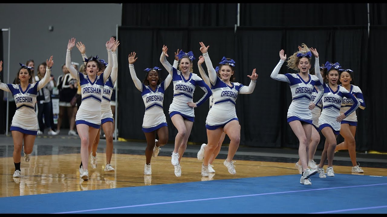 2018 Gresham HS Cheer - OSAA 6A State Cheer Competition