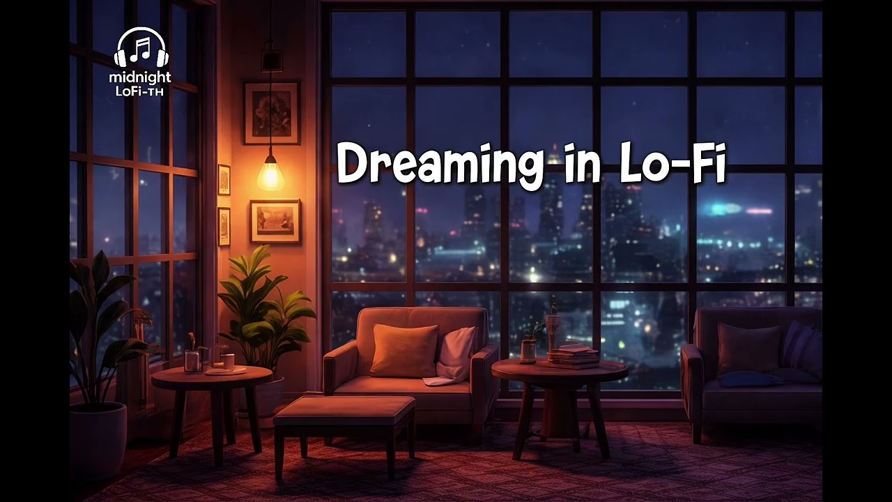 เพลงกล่อมนอน ฟังสบาย ๆ หลับลึก Dreaming in Lo-Fi 🌙 Cozy Night Beats for Relax, Study & Sleep