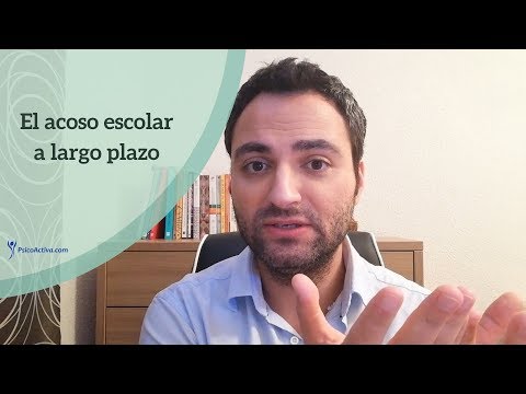 El acoso escolar: efectos a largo plazo