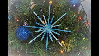 Изящная снежинка крючком Изящная снежинка крючком