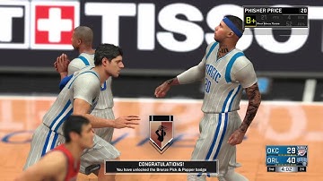 NBA 2K17 How to get Pick and Popper Badge