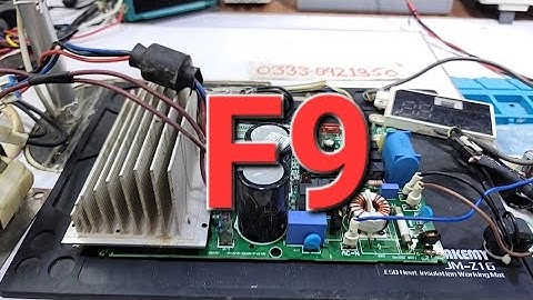 Orient Kenwood PEL Changhong Ruba  Dc inverter ac F9 error code outdoor pcb  Babar Electronics