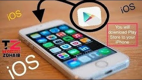 How to Install Play Store for iPhone any iOS device for free (No - jailbreak,No Cydia,No Computer)💯