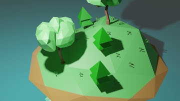 cool low poly island tutorial
