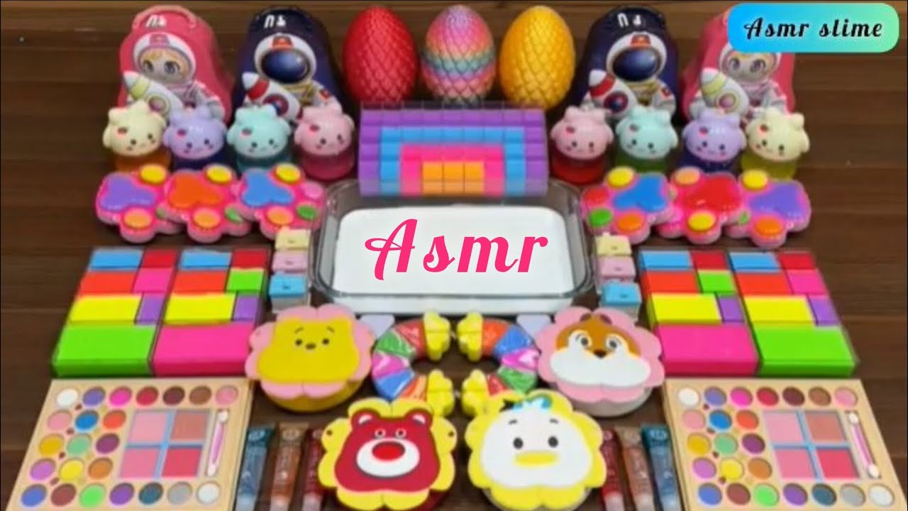 🌈🏳️‍🌈💐RAINBOW SLIME | SATISFYING SLIME VIDEOS RAINBOW #asmr #satisfying #494