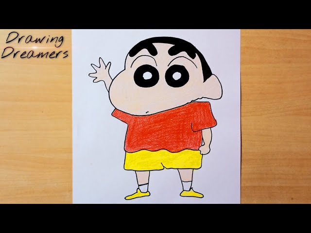 How to Draw Shinnosuke Nohara from Crayon Shinchan – Draw with Richie