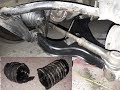 تبديل الاذرع و الجلود، نظام التعليق، نيسان باثفندر/ Steering boot replacement ،nissan pathfinder