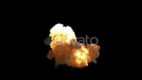 Big Rising Explosion with Alpha 4K | Motion Graphics - Envato elements