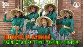 Petunjuk Flashmob pada Prosesi Pembukaan FKY 2023 | #KembulMumbul