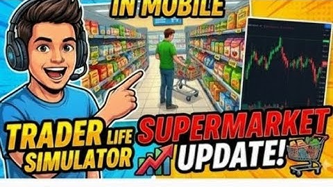What?😱 trader life simulator is in mobile working.😮😃