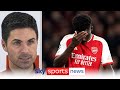 &#39;Let&#39;s see if he can make it&#39; | Mikel Arteta gives Bukayo Saka fitness update for Burnley visit