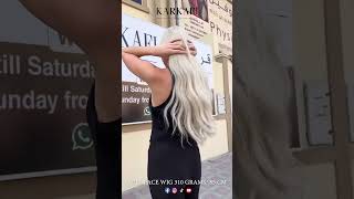 Blonde Wig /باروكات عالية الجودة /Karkafi hair /Natural Hair/قرقفي للشعر المستعار /الشعر طبيعي