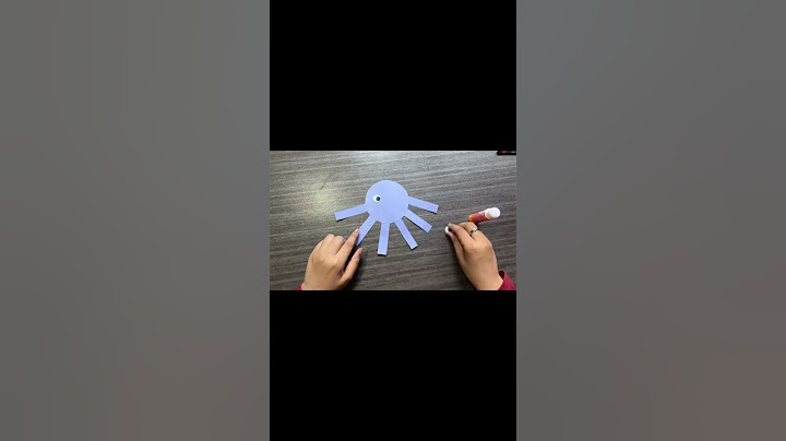 Easy Octopus🐙 Craft DIY #shortsvideo