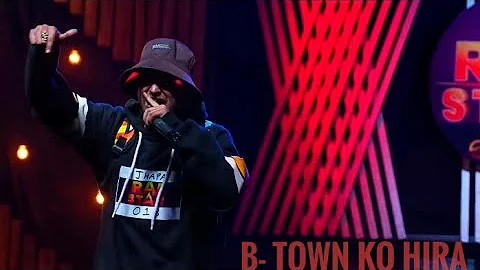 E-XIT - B-TOWN KO HIRA || RAP STAR PERFORMANCE