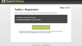 OpenHallway - Simple Usability Testing