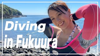 【Vlog】海の中でまさかの恐竜の◯◯発見しちゃいました！！in福浦【ダイビング女子】