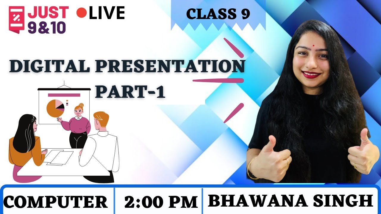 what is presentation in computer class 9