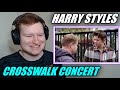 Harry Styles Performs a Crosswalk Concert REACTION!!!!