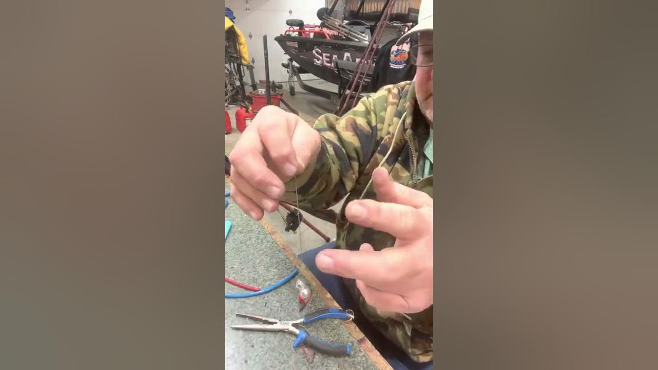 How I tie my 2 hook leaders YouTube