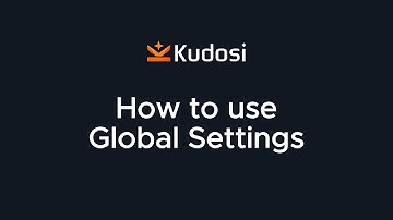 How To Use Global Settings With Kudosi (formerly Ali Reviews)