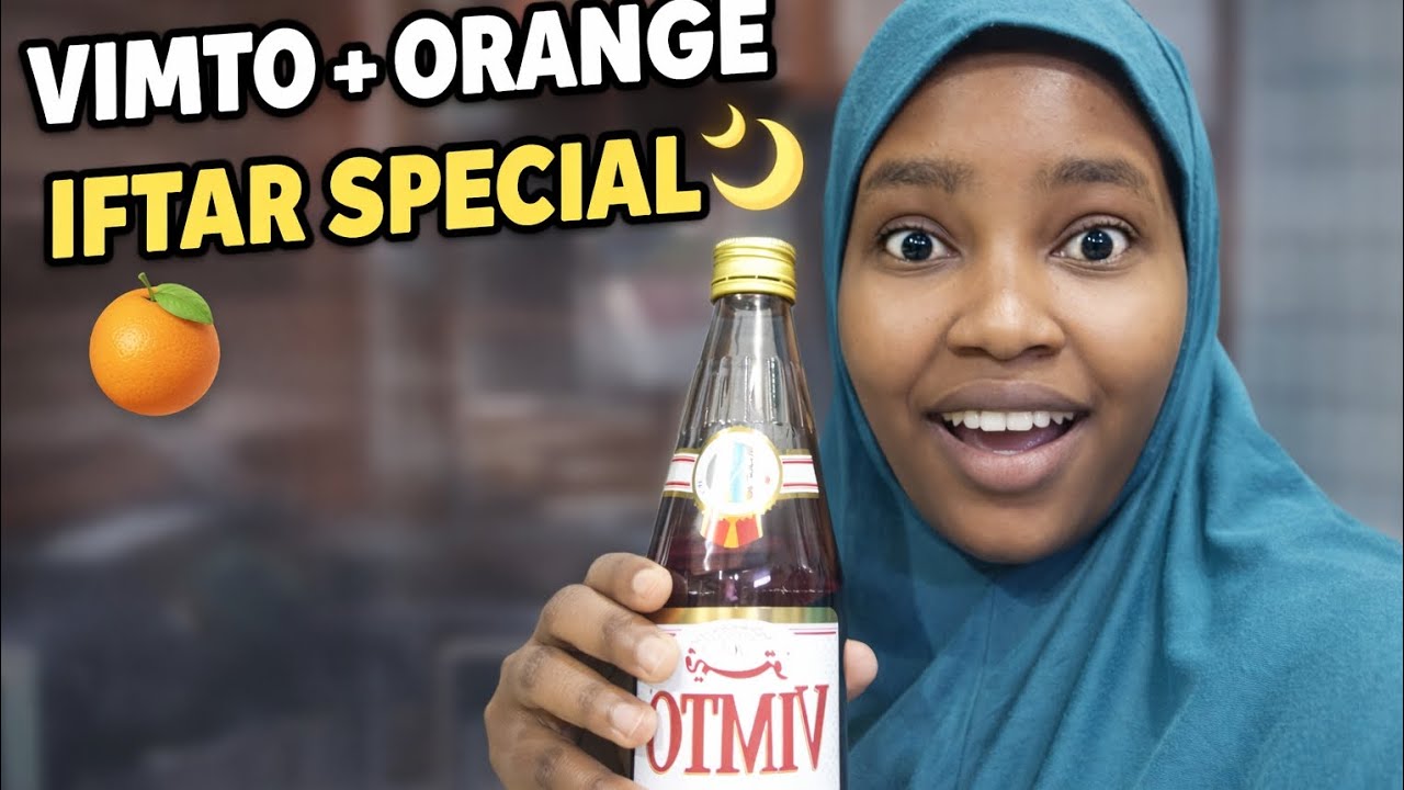 VIMTO & ORANGE JUICE FOR IFTAR 🌙🍊 | RAMADAN SPECIAL DRINK 🔥✨MUST TRY IFTAR DRINK! 🔥