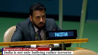 Pakistan fires back to India terming them as bullies and terrorist occupying land illegally