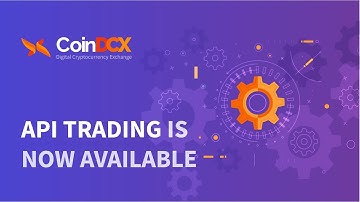 CoinDCX launches API Trading