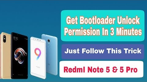 Unlock RedmI Note 5 & 5 Pro Bootloader Permission in Just 3 Minutes Trick ( Hindi )