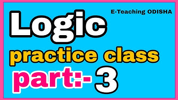 logic practice class, chse annual logic exam, logic multiple choice questions practice, logic vst