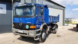 MERCEDES BENZ ATEGO 1823 AK 4x4 TIPPER - FIŠ TRUCKS SLOVENIA