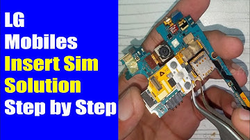 LG G2 F320 Open Battery Insert Sim Problem Solution
