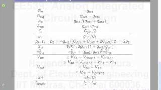 ⁣lecture 42 Effects of opamp slew rate, Assignment 6 discussion