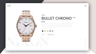 How To Make a Product Page Using Only html & css Guide