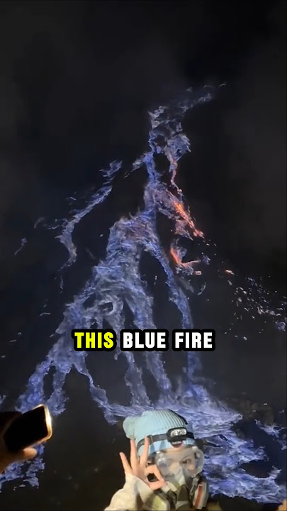 This Blue Fire Looks Fake But It's 100% Real