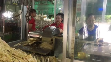 Nước Mía Vườn Cau nổi tiếng trên QL 22A, Củ Chi ngày 25.07.2018