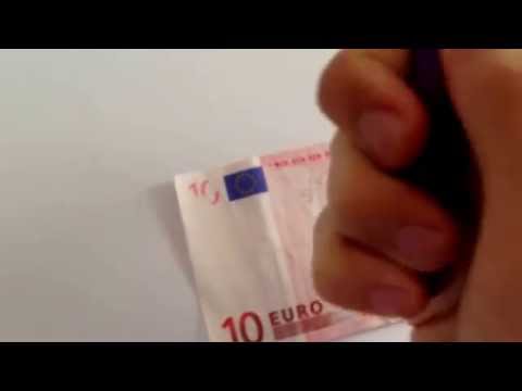 Stylo détecteur de faux billets euros - RETIF