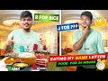 Eating my name letter food items for 24hours  gone wrong ritik jain vlogs