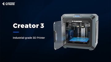 Flashforge Creator 3 Quick look