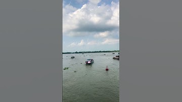 CHỢ NỔI CÁI BÈ, THỊ TRẤN CÁI BÈ, TIỀN GIANG.CAI BE FLOATING MARKET, TIEN GIANG, VIETNAM. 380 #shorts