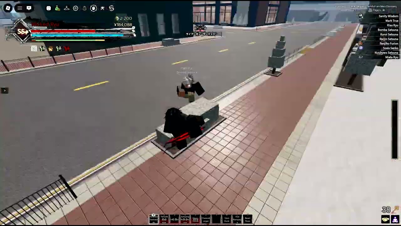 omerta getting greened by ss+ after he jumped me while i 1v1ing