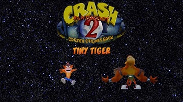 Crash Bandicoot 2 NST 100% Playthrough - Part 22 Tiny Tiger