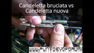 Controllare e sostituire le candelette 1.3 multijet I generazione euro 4  Punto EVO Punto 2012 