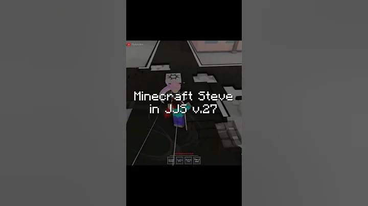 Minecraft Steve in Jujutsu Shenanigans 27 #roblox #jjk #jujutsukaisen #anime #memes #shorts